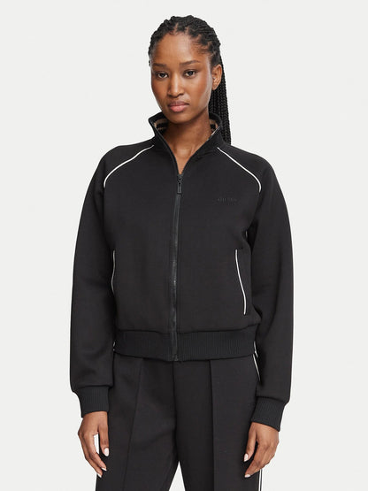 Guess sibilla fullzi felpa da donna nero