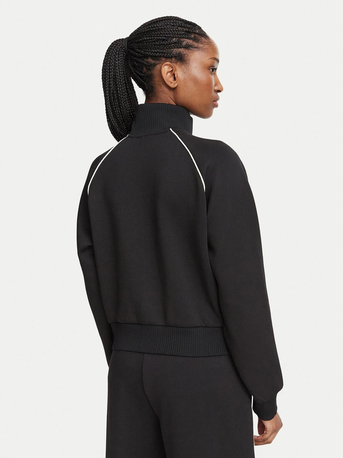 Guess sibilla fullzi felpa da donna nero