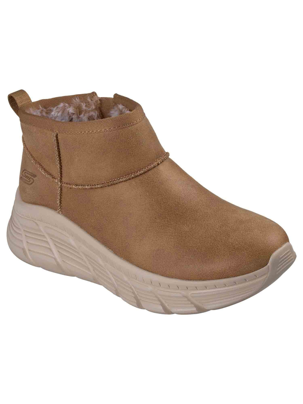 Skechers bobs flex australiano da donna ocra