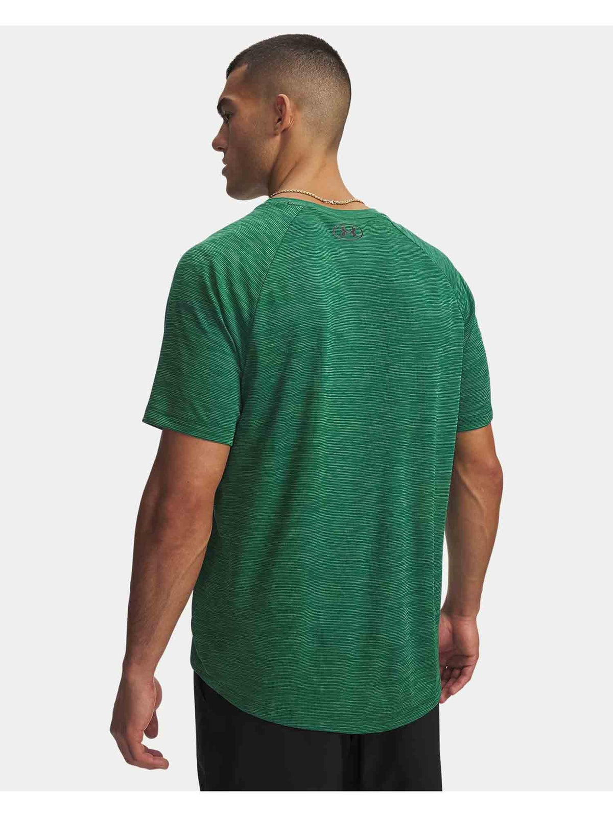 Under armour tech t-shirt mm training da uomo verde