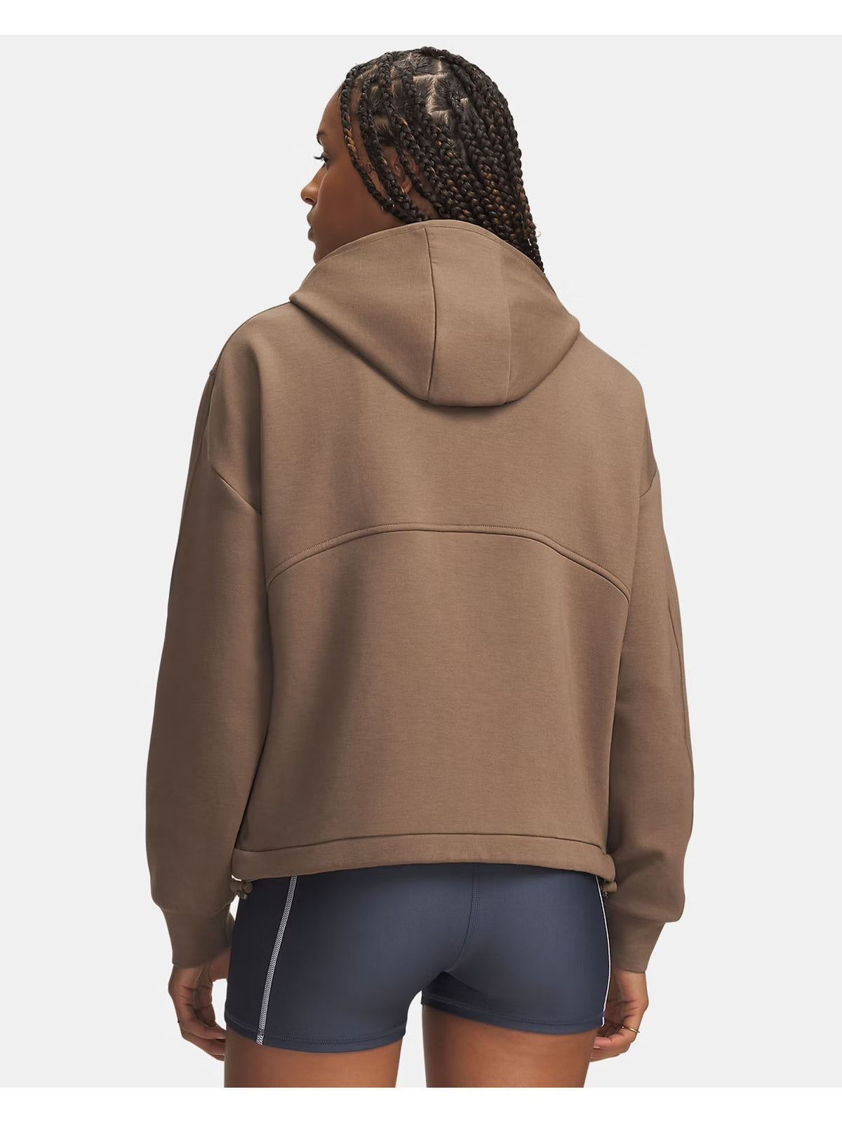 Under armour unstopp felpa training da donna taupe