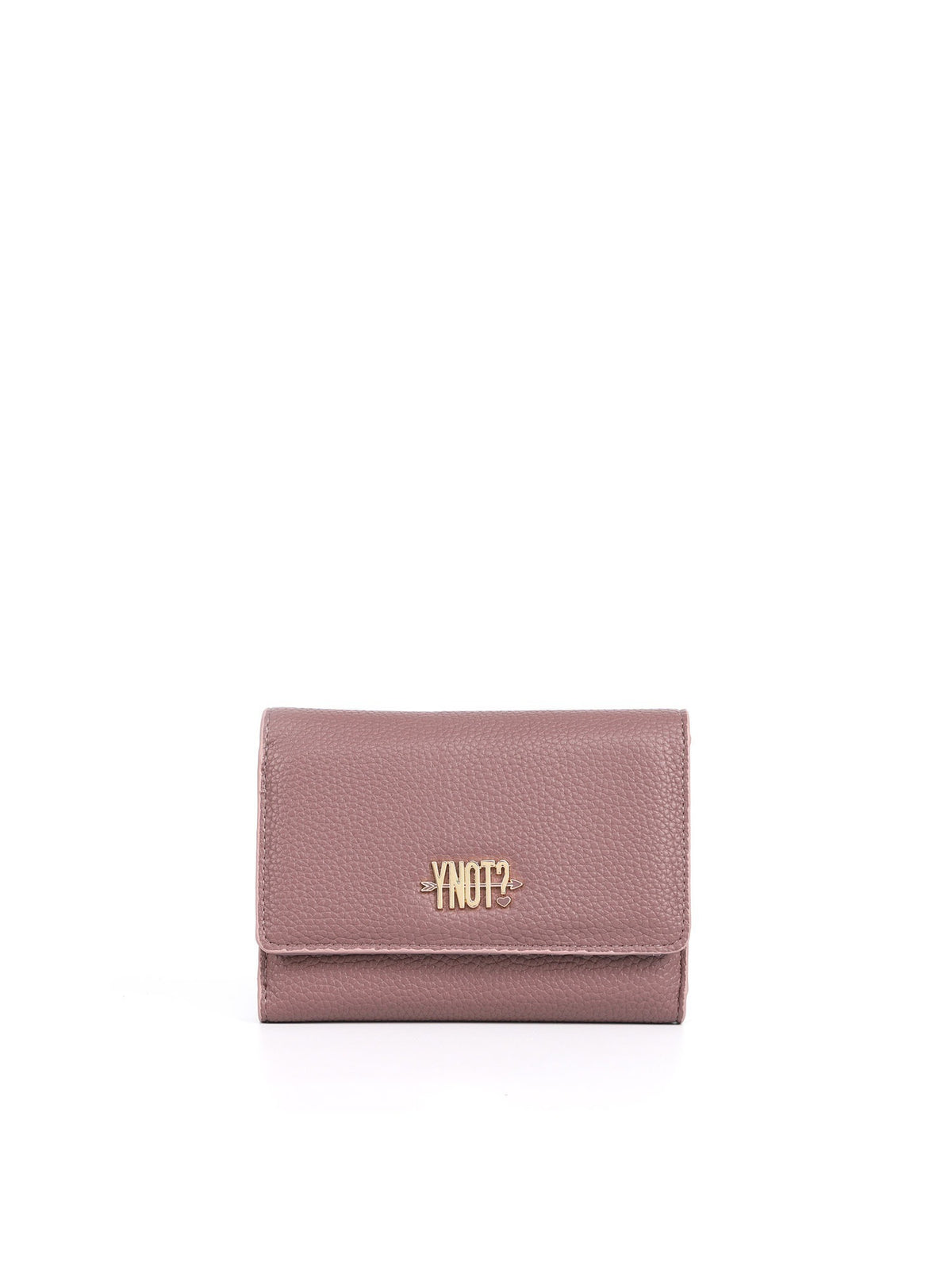 Y-not wallet portafogli da donna malva