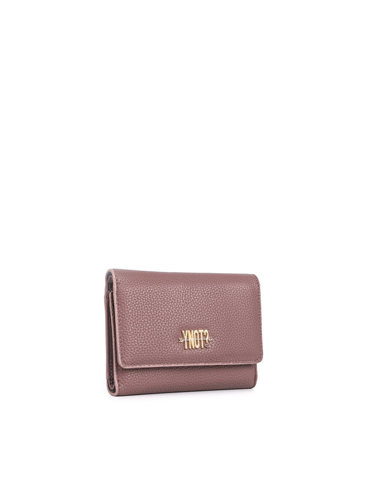 Y-not wallet portafogli da donna malva