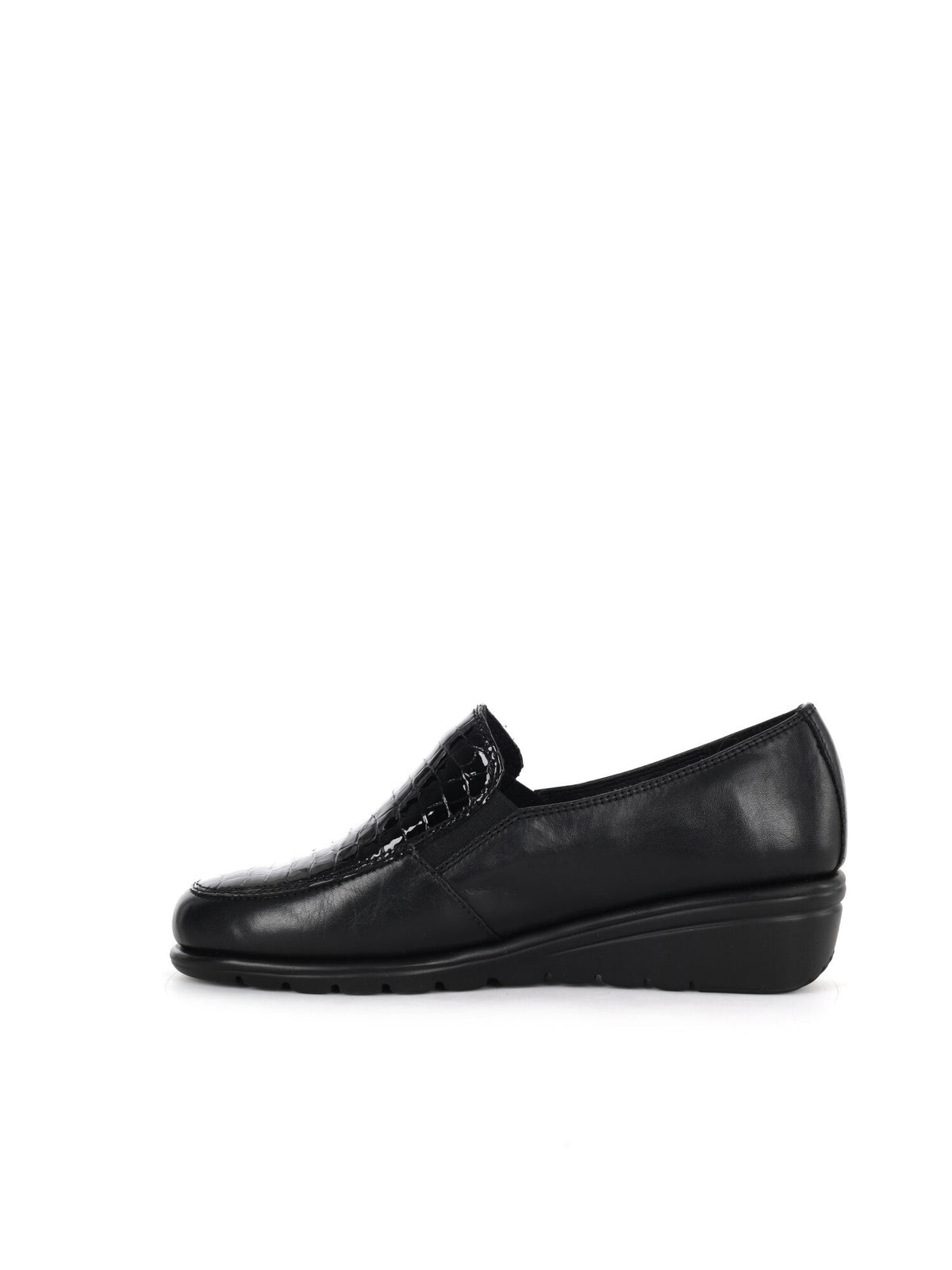 Shoelab mocassino da donna nero