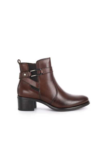 Shoelab stivaletto stivale da donna marrone