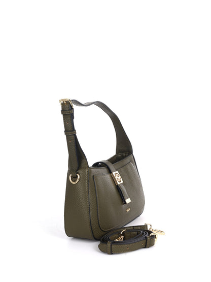 Gaudi' lynn plain zaino da donna verde militare