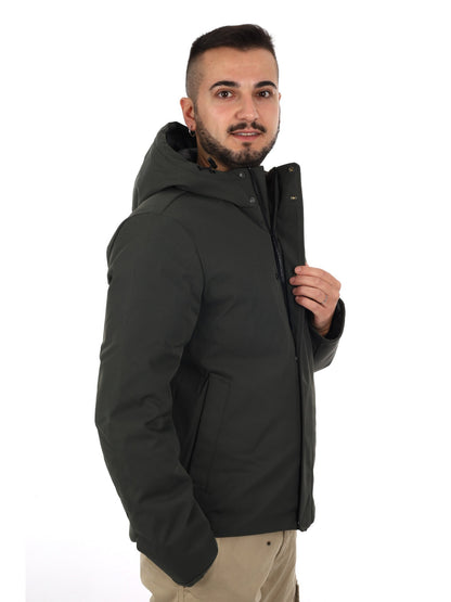 Lumberjack platino giubbino da uomo verde militare