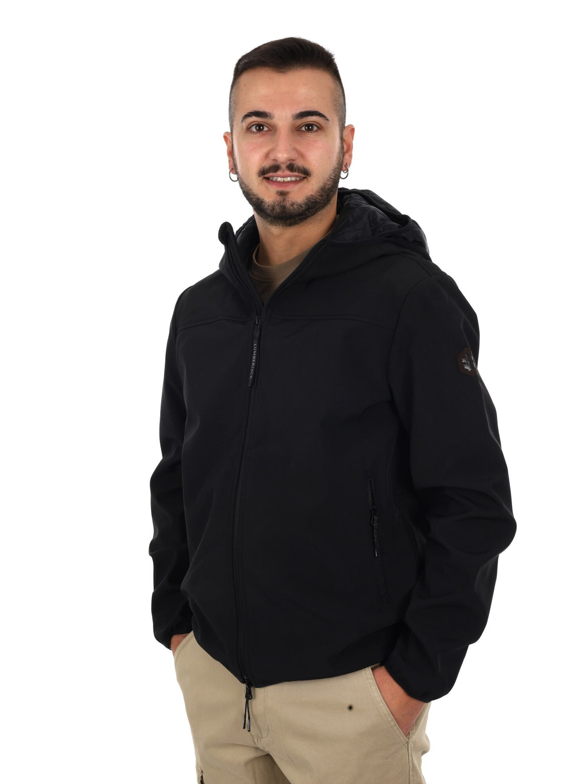 Lumberjack new gear giubbino da uomo nero