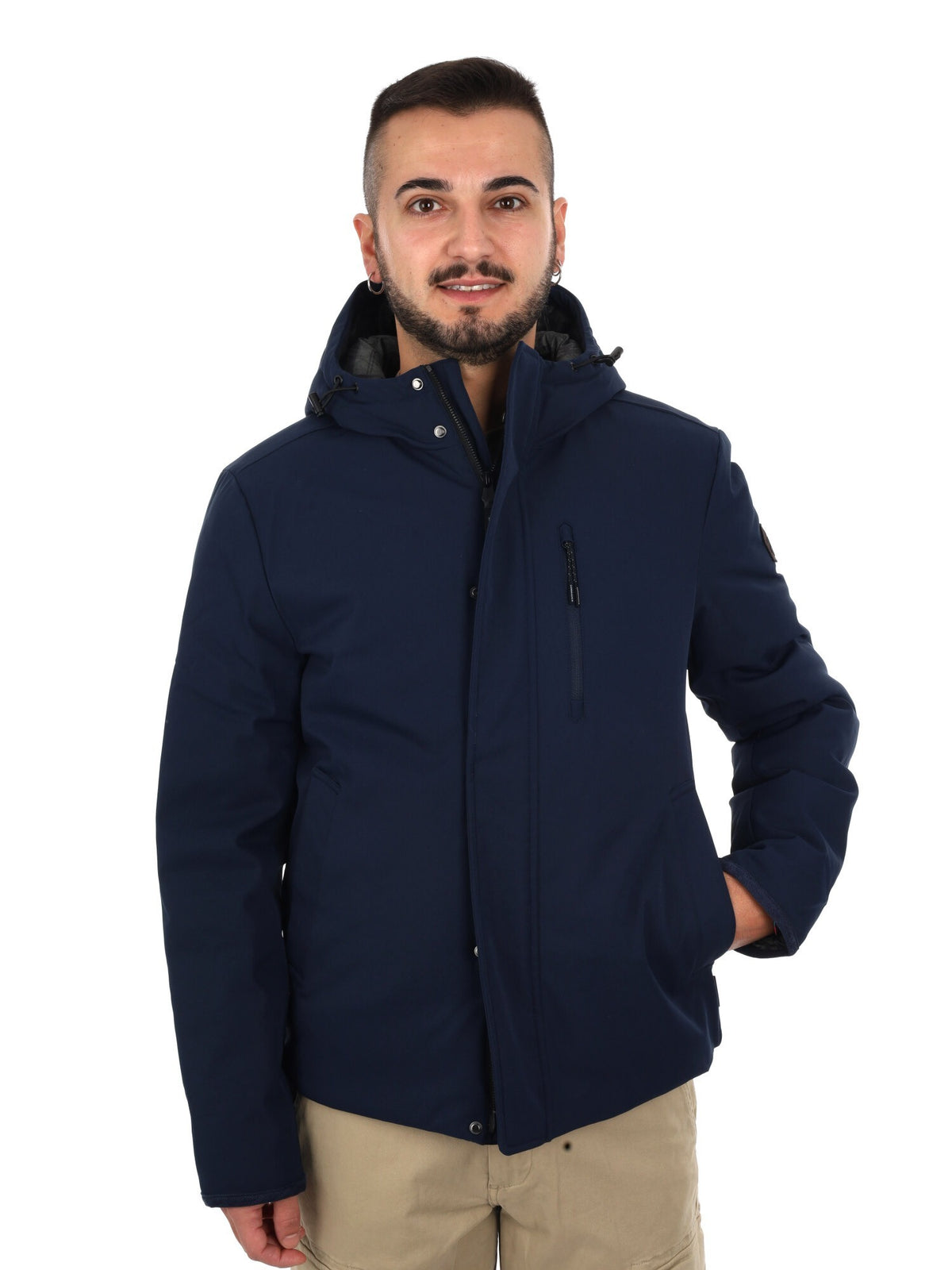 Lumberjack platino giubbino da uomo blu