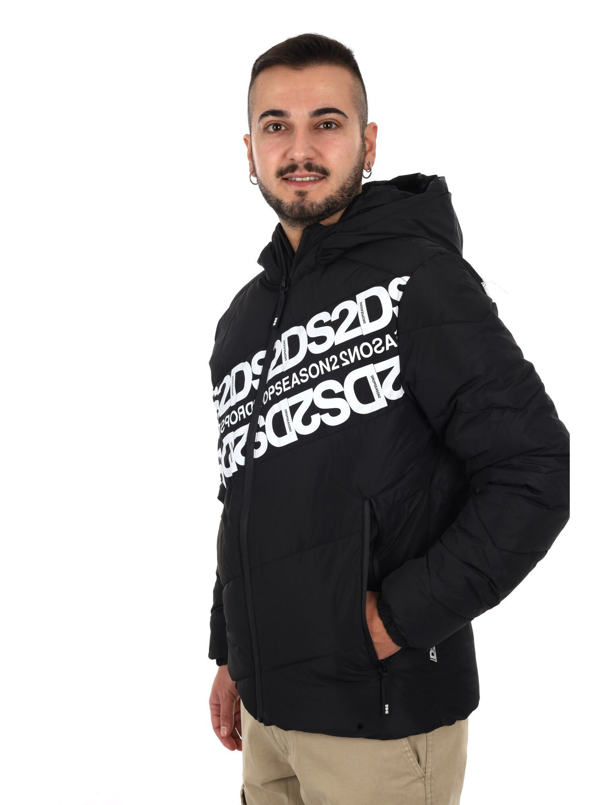 DS2 giubbino da uomo nero