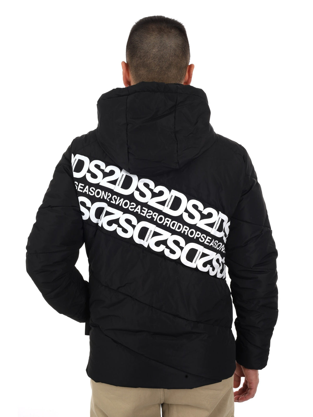 DS2 giubbino da uomo nero