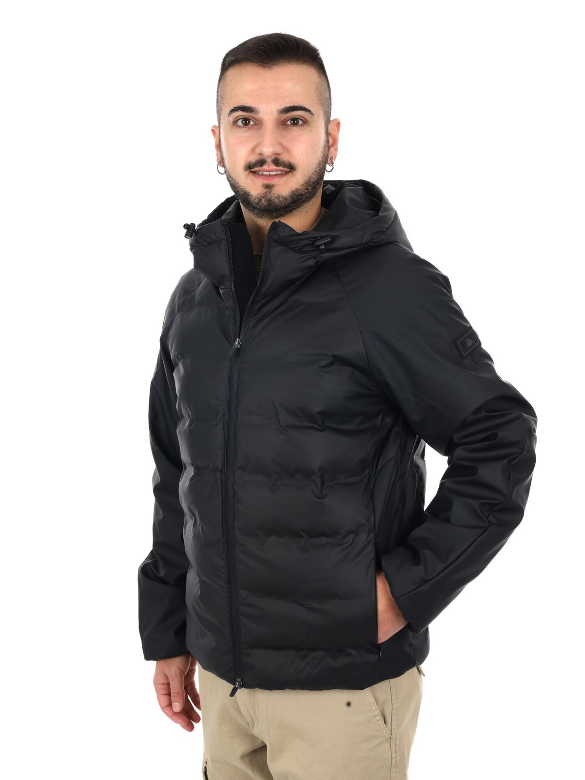 Kappa obris giubbino da uomo nero