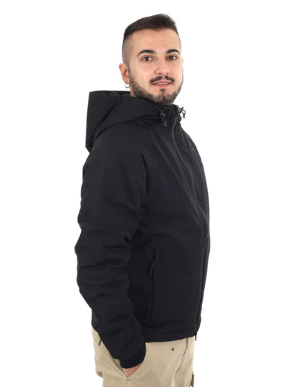 Kappa sofymicropol giubbino da uomo nero