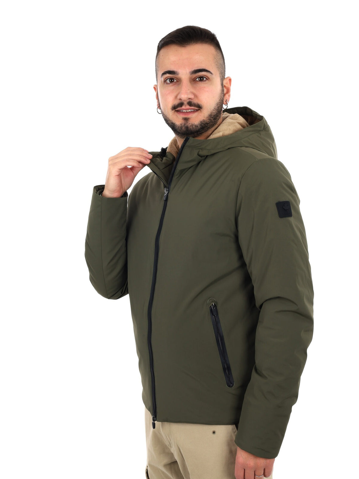 Canadian kinnaird giubbino da uomo oliva