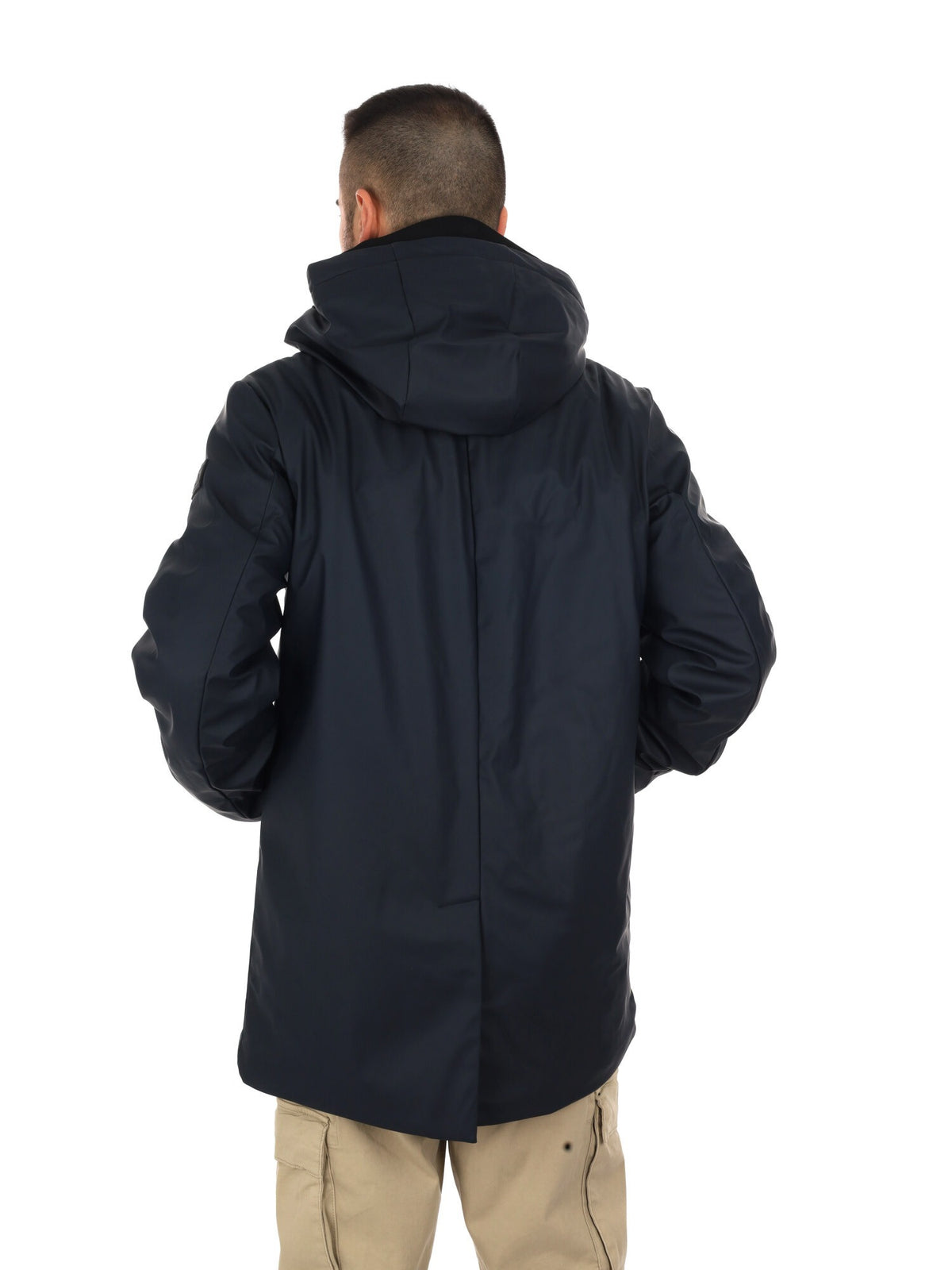Kappa draos giaccone da uomo blu