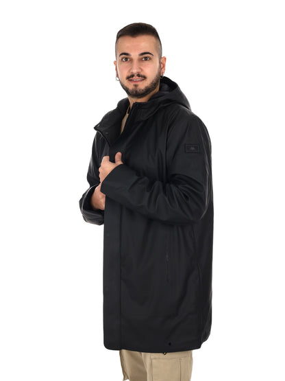 Kappa draos giaccone da uomo nero