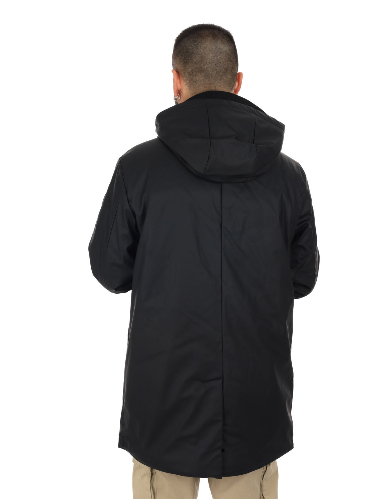 Kappa draos giaccone da uomo nero
