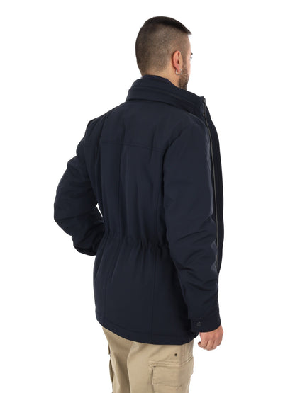 Geox zackerty giaccone da uomo blu