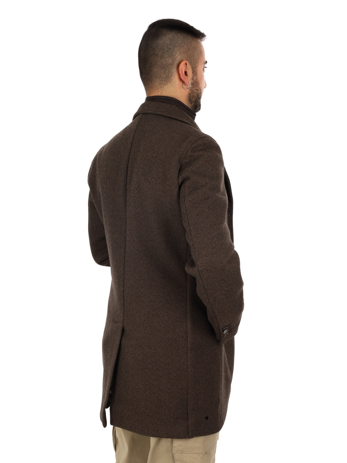 Fb cappotto da uomo moro