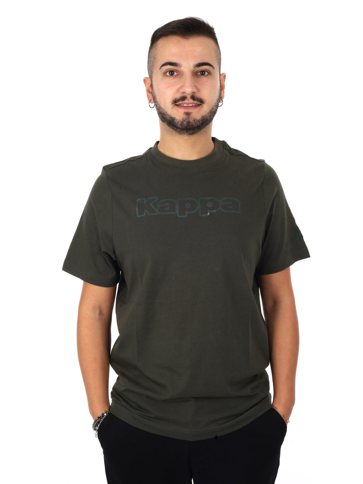 Kappa fromen t-shirt da uomo verde