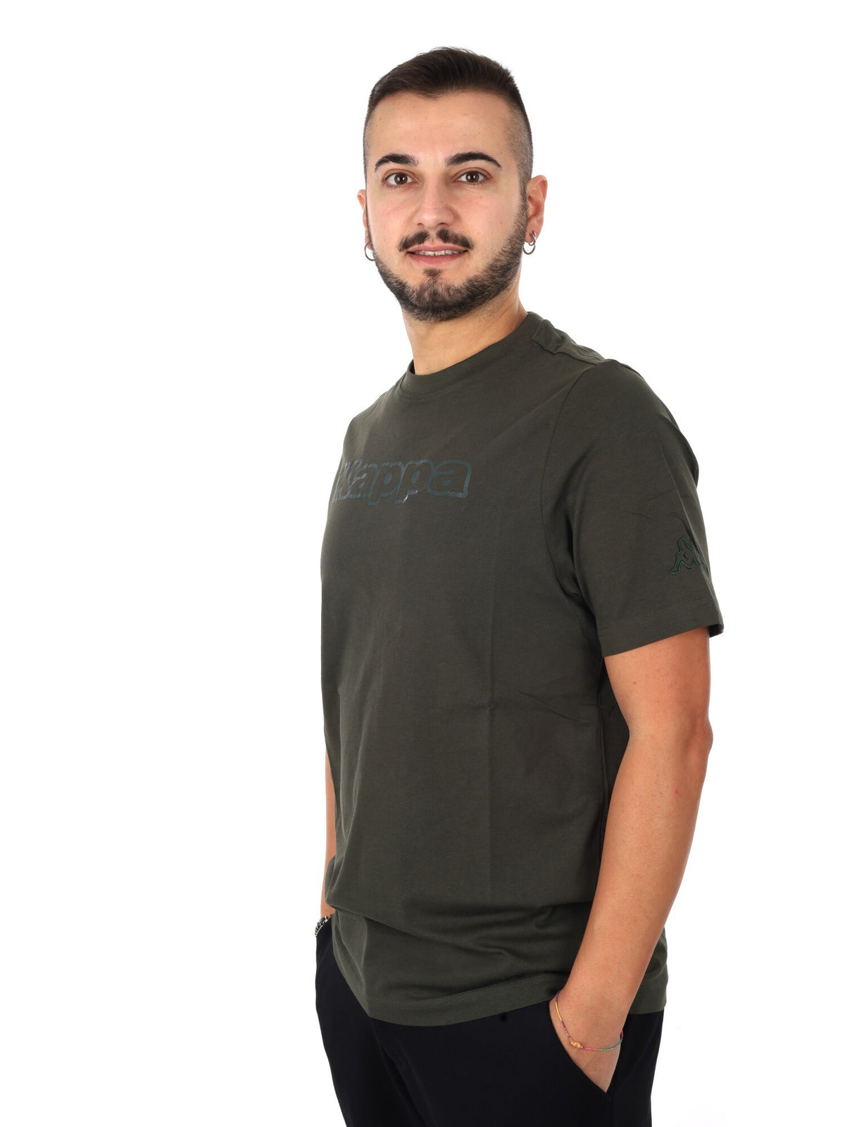 Kappa fromen t-shirt da uomo verde