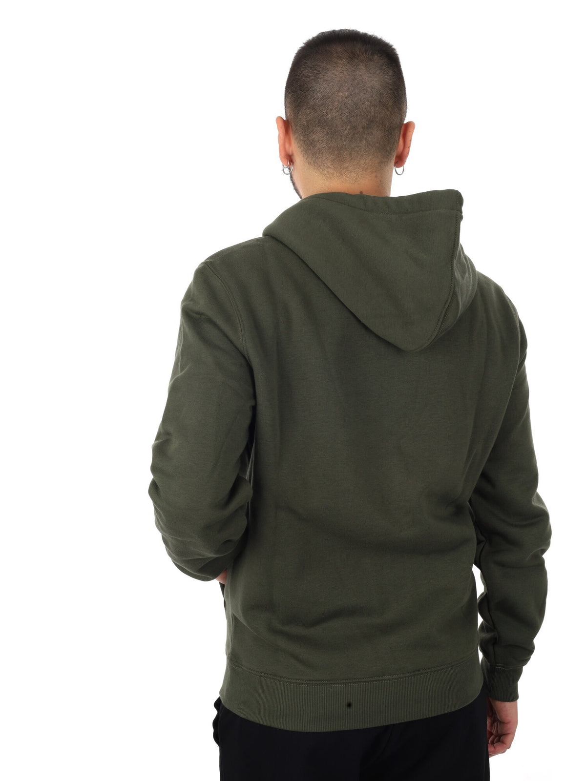 Dickies oakport zip felpa da uomo verde militare