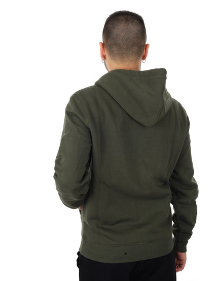 Dickies oakport zip felpa da uomo verde militare