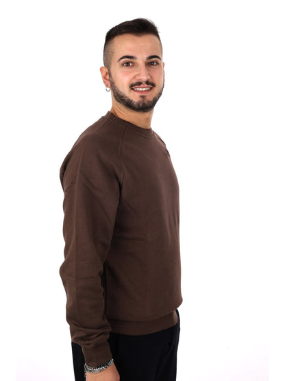 Kappa korpo caimali felpa da uomo marrone