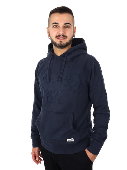 Superdry athletic em felpa da uomo blu