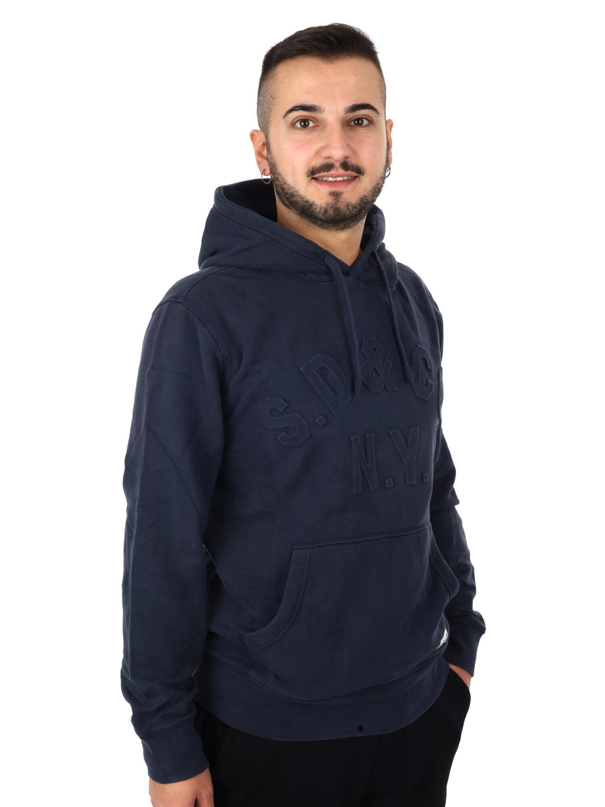Superdry athletic em felpa da uomo blu