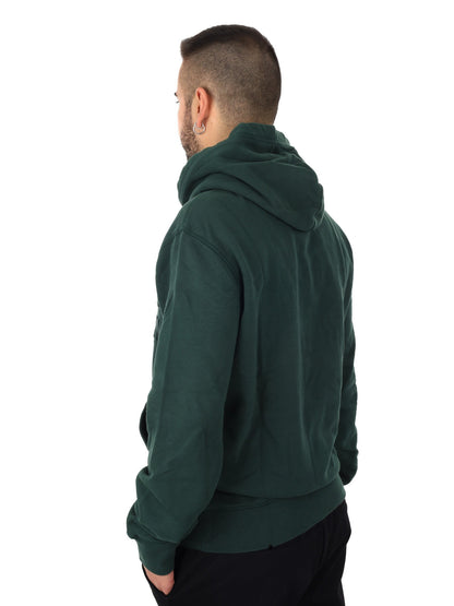 Superdry athletic em felpa da uomo verde