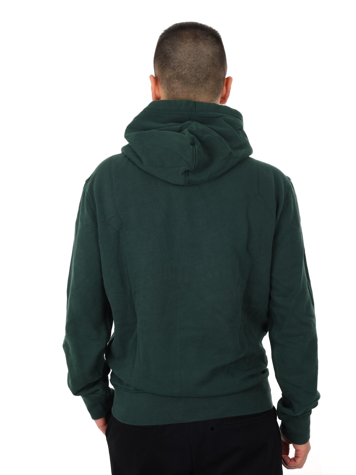 Superdry athletic em felpa da uomo verde
