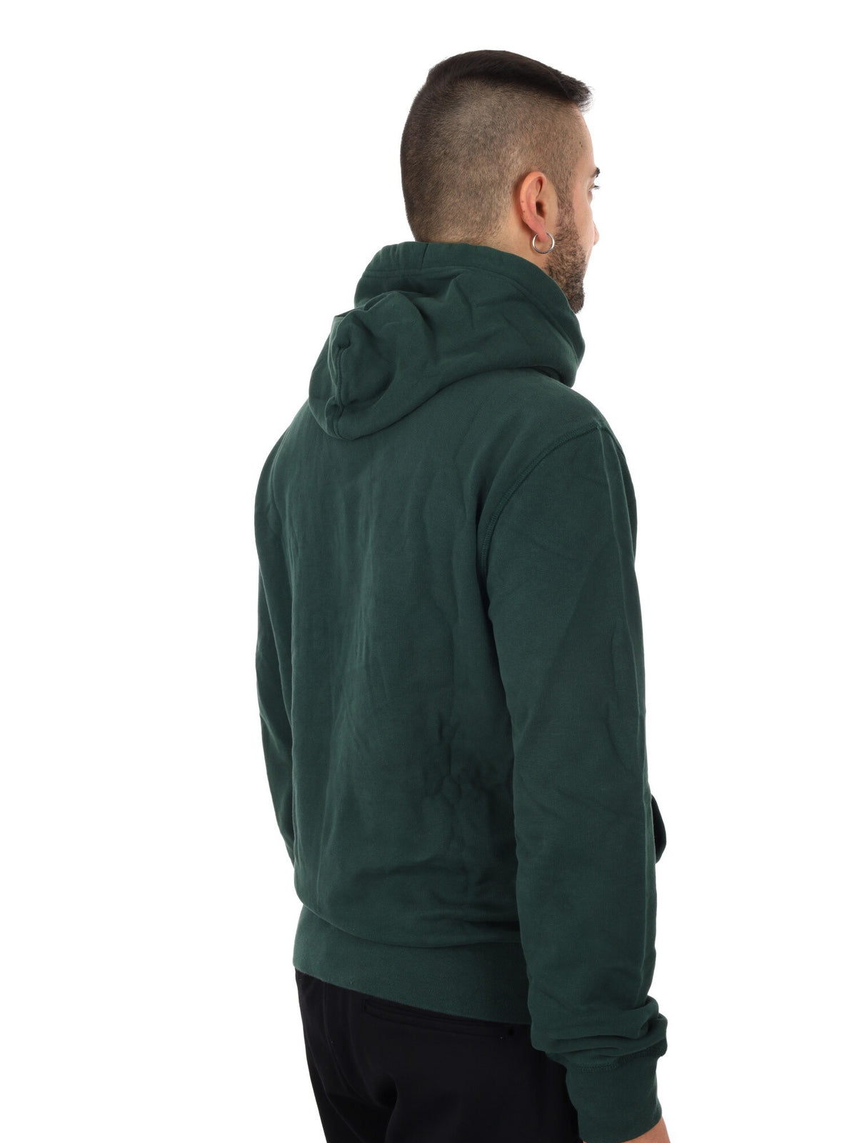 Superdry athletic em felpa da uomo verde