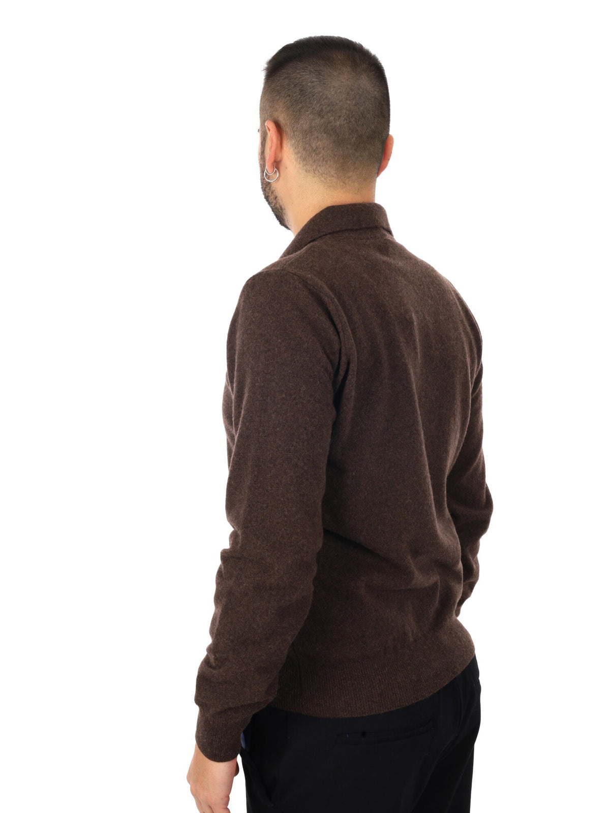 Fb maglia polo cashm da uomo moro
