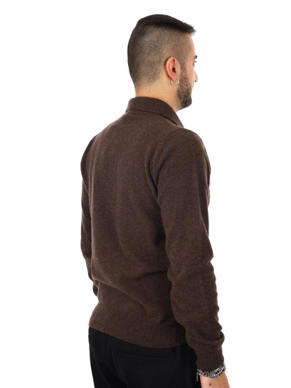 Fb maglia polo cashm da uomo moro