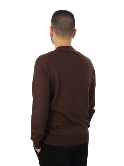 Lyle&scott maglia co da uomo ebano
