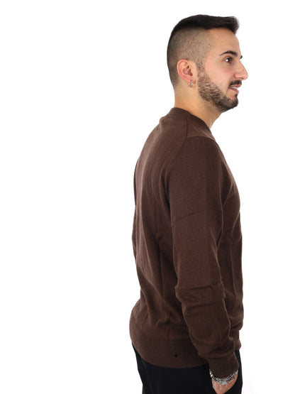 Lyle&scott maglia co da uomo ebano