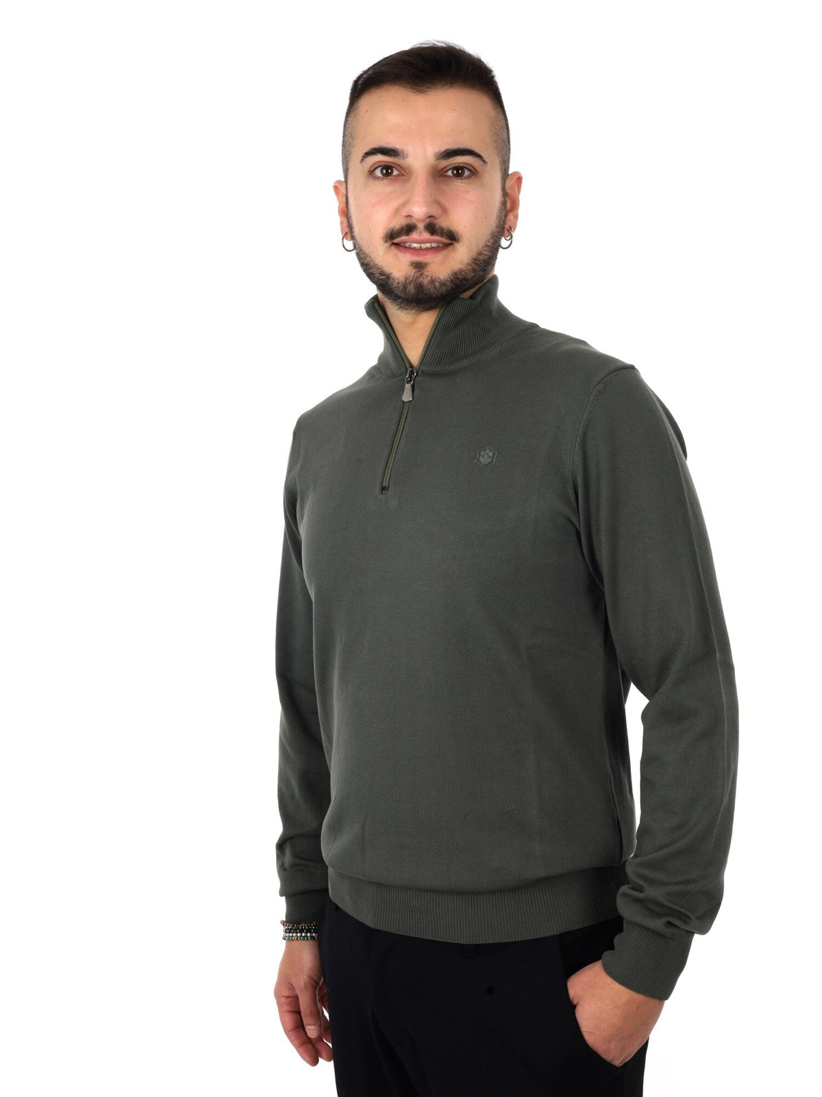 Lumberjack operah maglia da uomo verde bottiglia