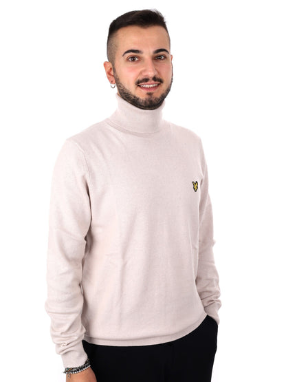 Lyle&scott maglia co da uomo beige