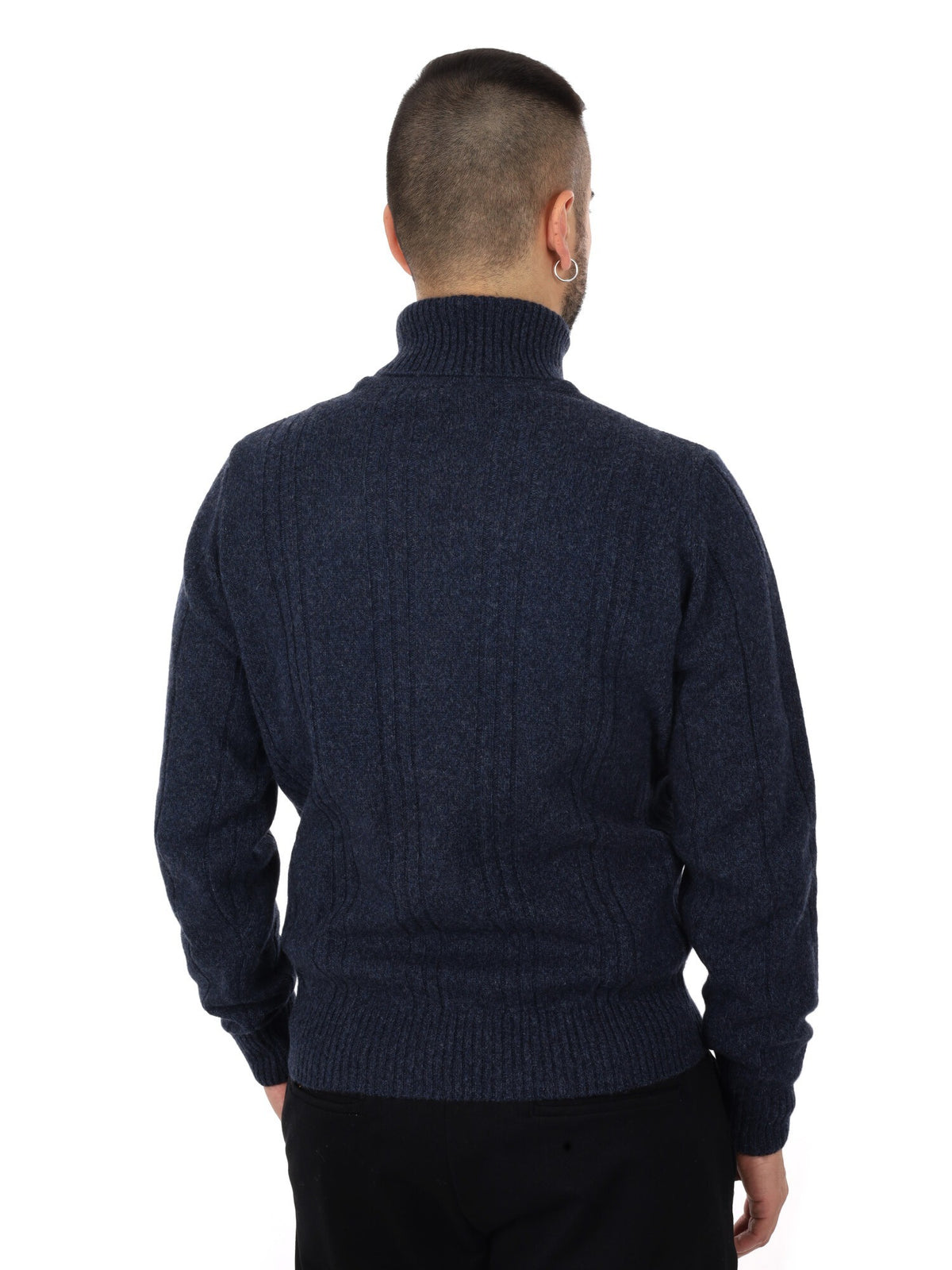 Fb maglia dolce cash da uomo blu