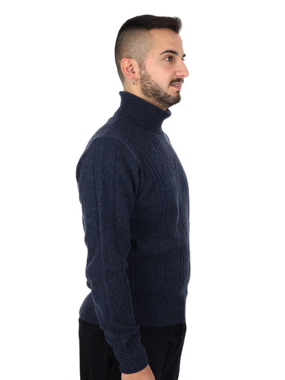 Fb maglia dolce cash da uomo blu