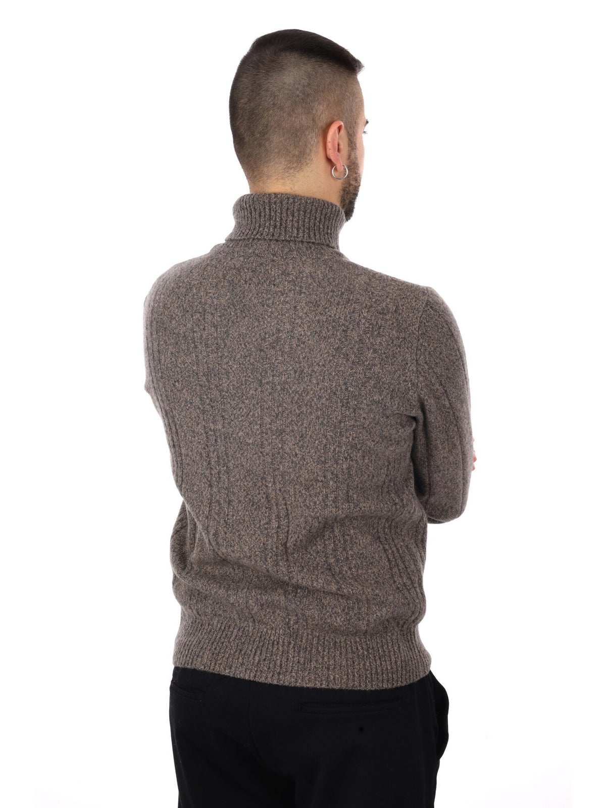 Fb maglia dolce cash da uomo tortora