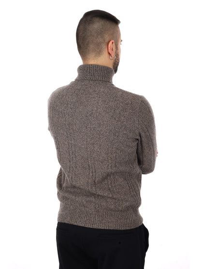 Fb maglia dolce cash da uomo tortora