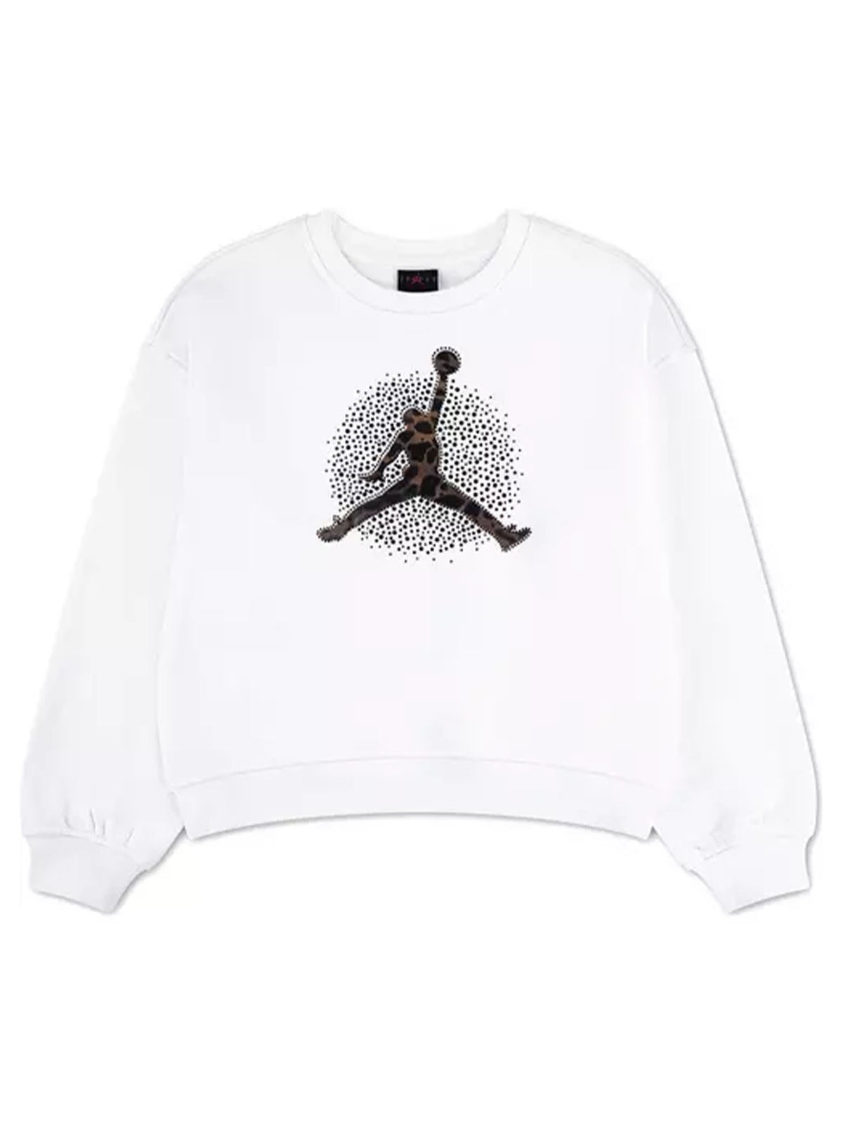 Jordan g. felpa fl o da bambino/a bianco