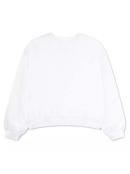 Jordan g. felpa fl o da bambino/a bianco