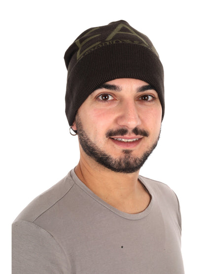 EA7 mountain beanie cappello da unisex marrone