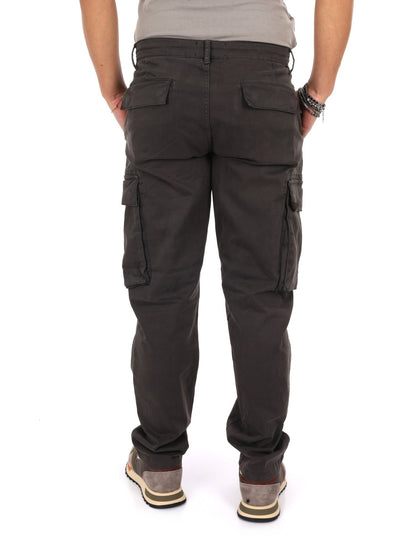 Lyle&scott cargo pantalone da uomo asfalto