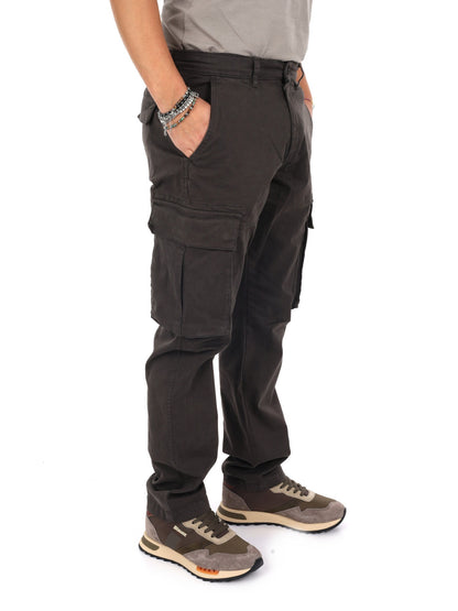 Lyle&scott cargo pantalone da uomo asfalto