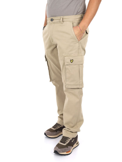 Lyle&scott cargo pantalone da uomo sand