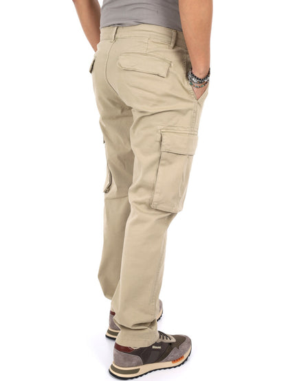 Lyle&scott cargo pantalone da uomo sand
